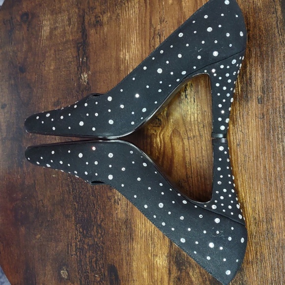 J Renee Couture Collection Rhinestone Studded Heels - Picture 10 of 11